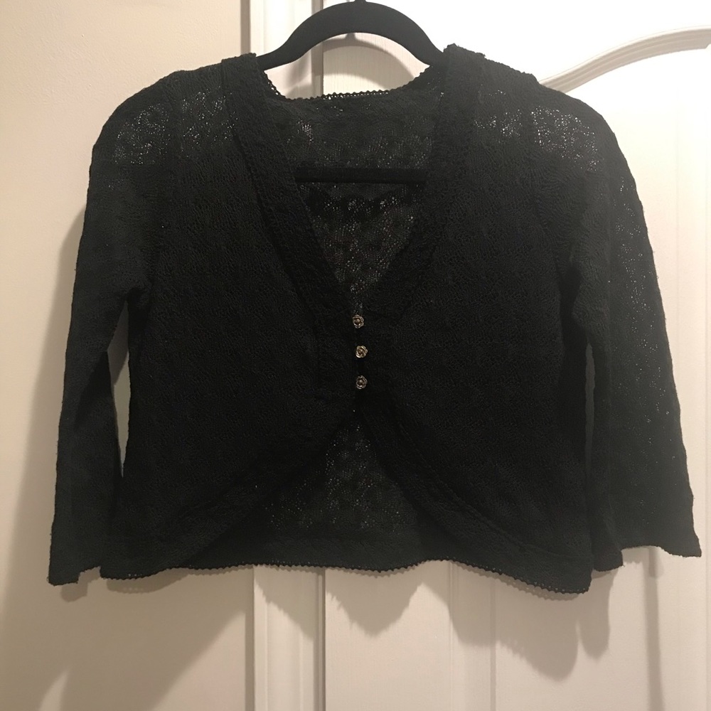 2/$10  Lace cardigan